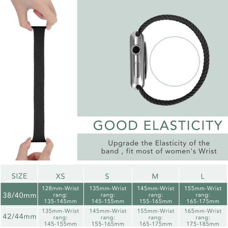 Cinturino nylon intrecciato per Apple Watch 42/44mm