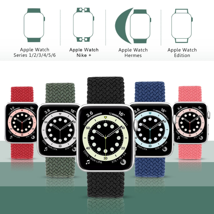Cinturino nylon intrecciato per Apple Watch 42/44mm