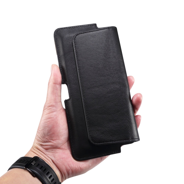 Marsupio in pelle per smartphone 5,5-6,5 pollici