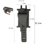 Supporto universale in silicone per telefono da bicicletta
