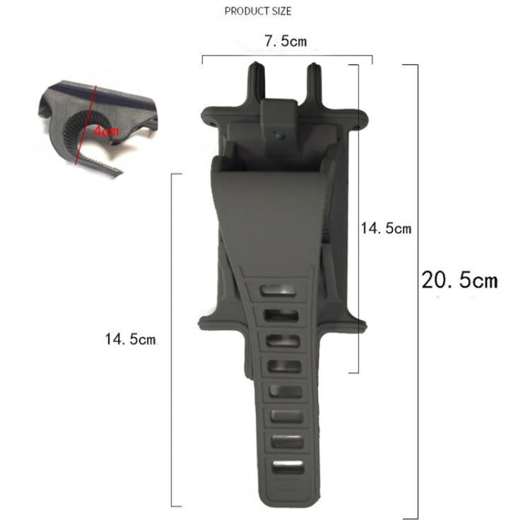 Supporto universale in silicone per telefono da bicicletta