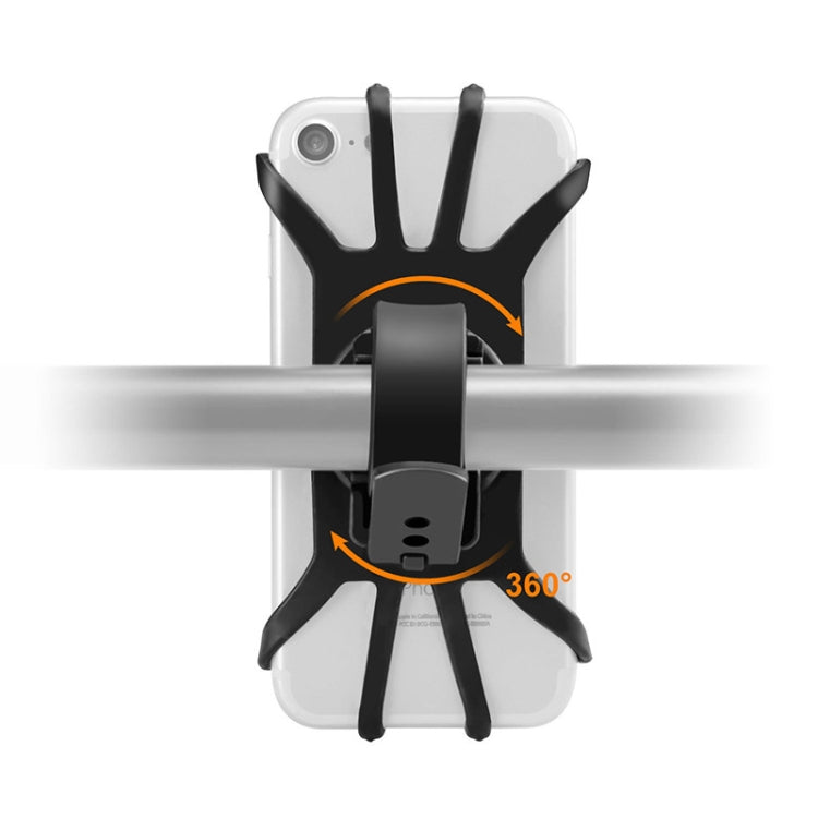 Supporto da bicicletta in silicone per smartphone 4-6,8 pollici