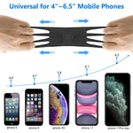 Supporto da bicicletta in silicone per smartphone 4-6,8 pollici