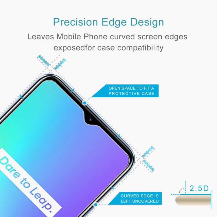 Pellicola in vetro temperato 9H 2.5D da 0,26 mm, For OPPO Realme C25 (1 PC), For OPPO Realme C21 (1 PC), For OPPO Realme C15 (1 PC), For OPPO Realme C12 (1 PC), For OPPO Realme Q3 Pro Carnival / Q3 Pro 5G (1 PC), For OPPO Realme C20 (1 PC)