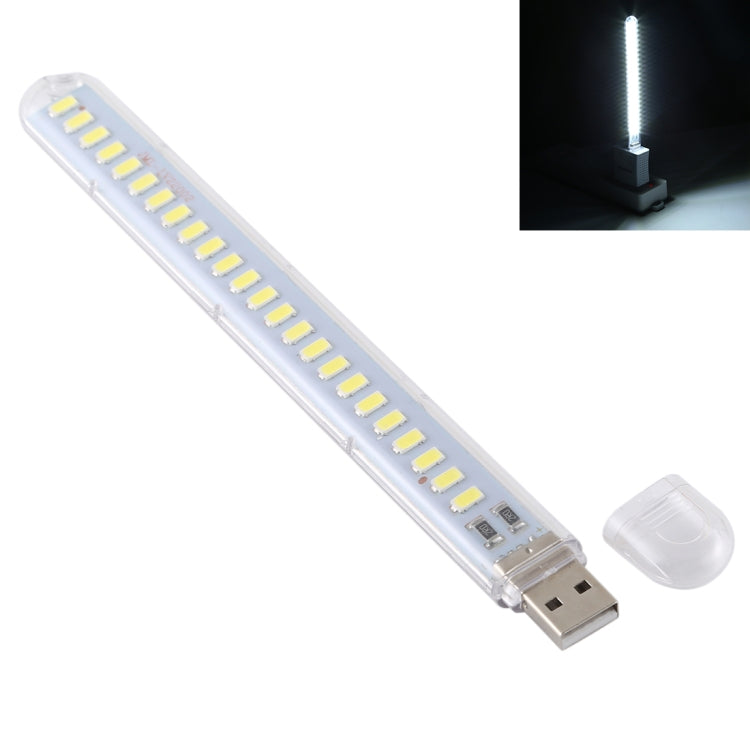 Lampada da libro LED USB portatile 3W luce bianca o calda