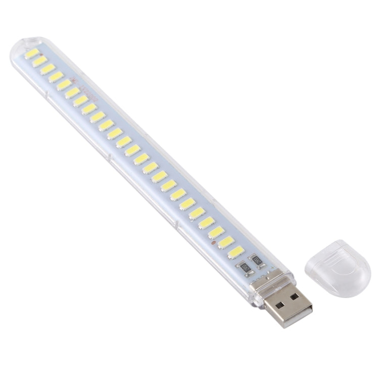 Lampada da libro LED USB portatile 3W luce bianca o calda