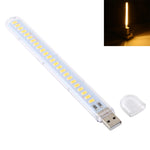Lampada da libro LED USB portatile 3W luce bianca o calda