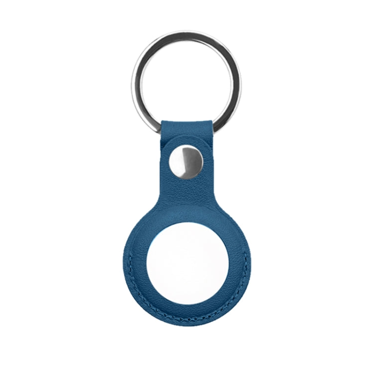Custodia in pelle PU con portachiavi per AirTag