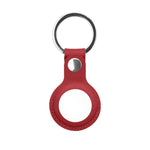 Custodia in pelle PU con portachiavi per AirTag