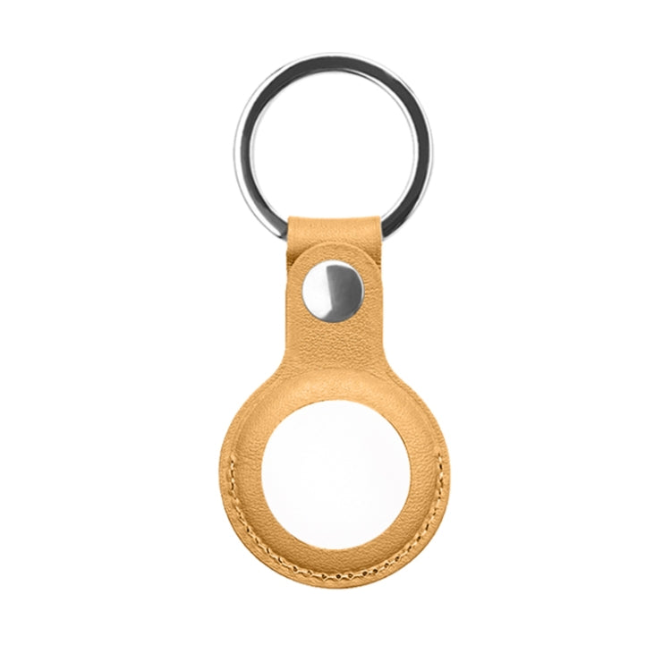 Custodia in pelle PU con portachiavi per AirTag