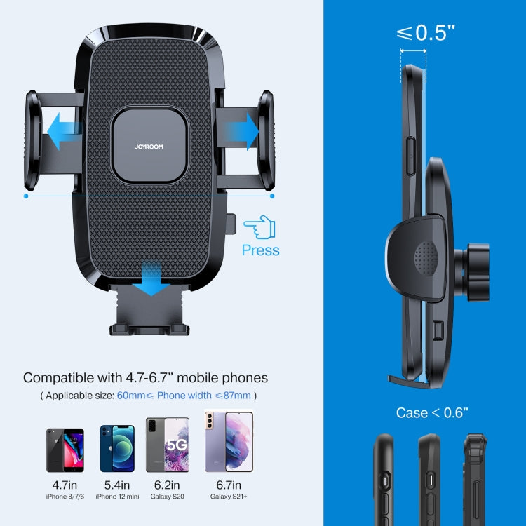 Supporto auto meccanico con rotazione 360° per smartphone
