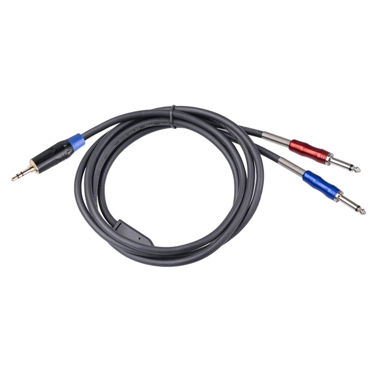 Cavo audio maschio 3,5 mm a doppio maschio 6,35 mm 1,8-5 m
