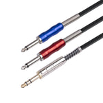 Cavo audio 6,35 mm maschio a doppio mono 1,8-5 m
