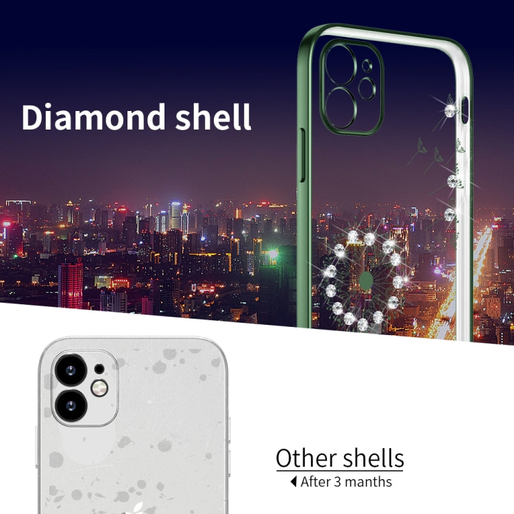 Custodia ultrasottile con motivo dente di leone per iPhone 12 Min