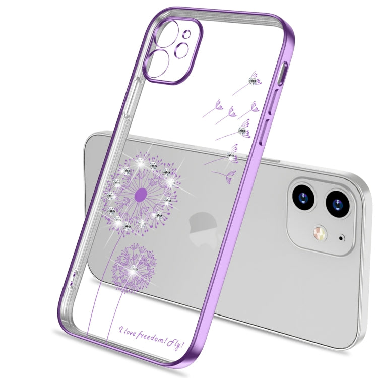 Custodia ultrasottile con motivo dente di leone per iPhone 12 Min