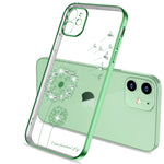 Custodia ultrasottile con motivo dente di leone per iPhone 12 Min