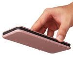 Custodia portafoglio in pelle TPU con slot carte per smartphone