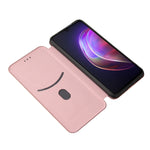 Custodia portafoglio in pelle TPU con slot carte per smartphone