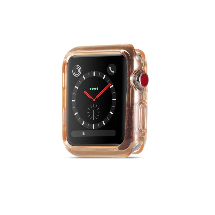 Custodia protettiva in TPU glitterata per Apple Watch
