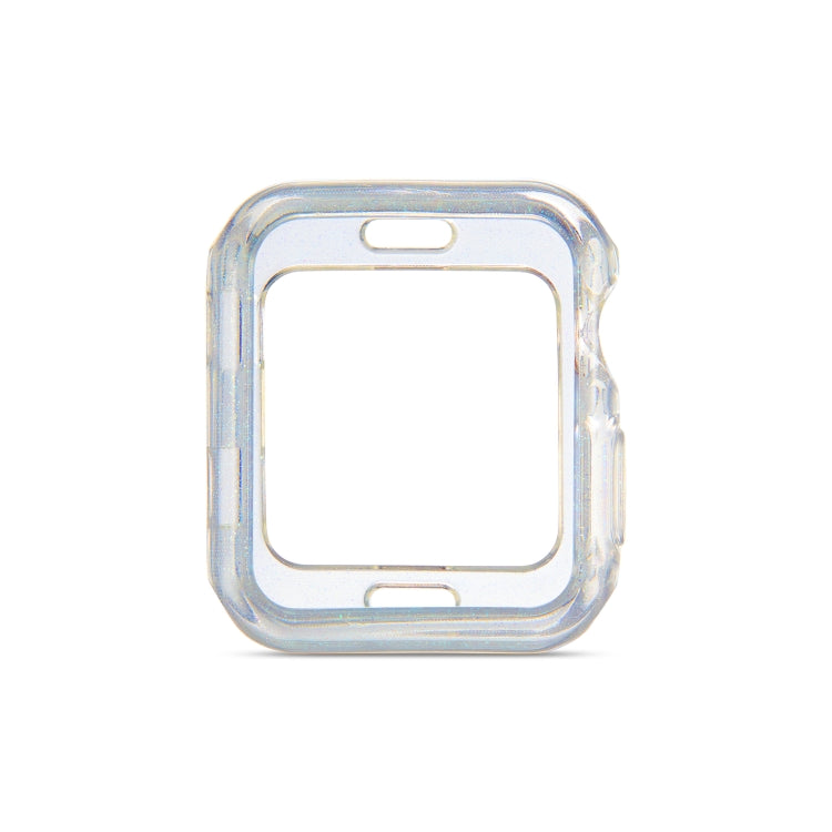 Custodia protettiva in TPU glitterata per Apple Watch