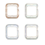 Custodia protettiva in TPU glitterata per Apple Watch