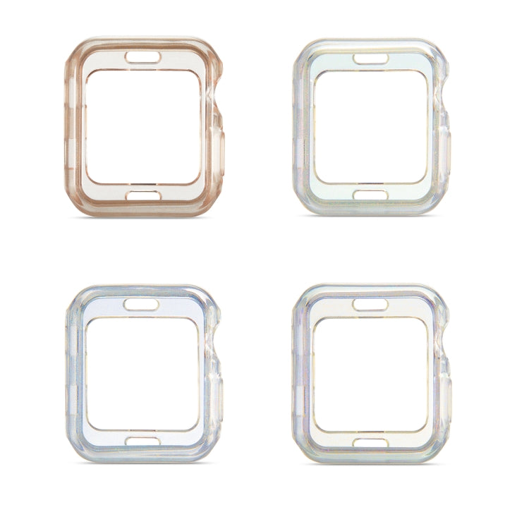 Custodia protettiva in TPU glitterata per Apple Watch
