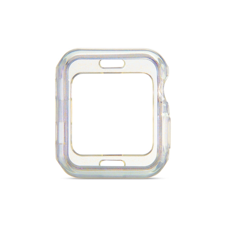 Custodia protettiva in TPU glitterata per Apple Watch