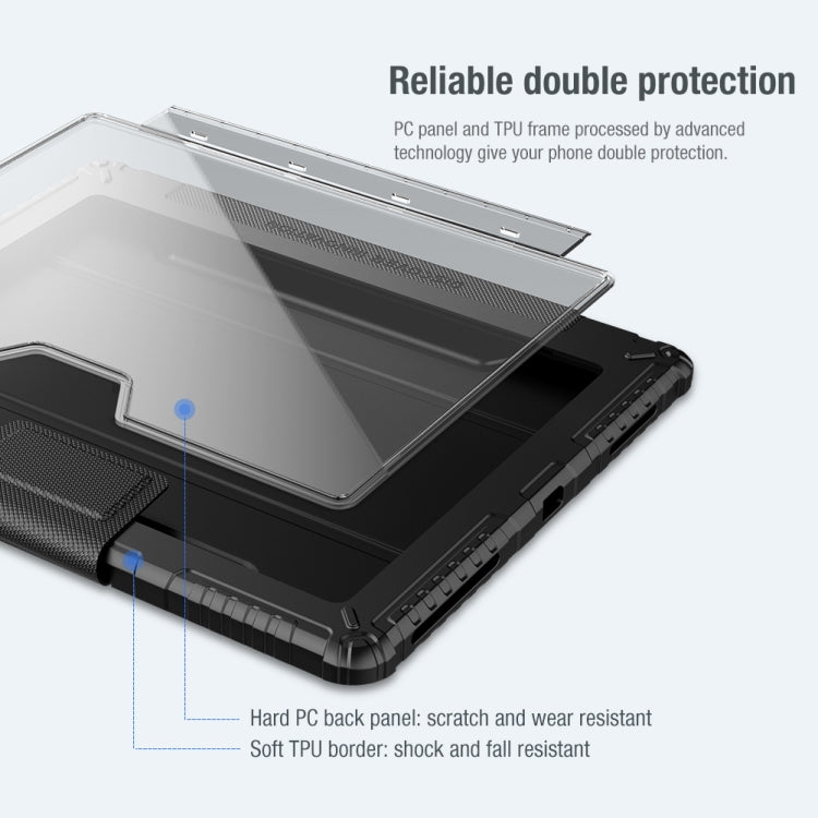 Custodia orizzontale in pelle per iPad Pro 12.9 2022