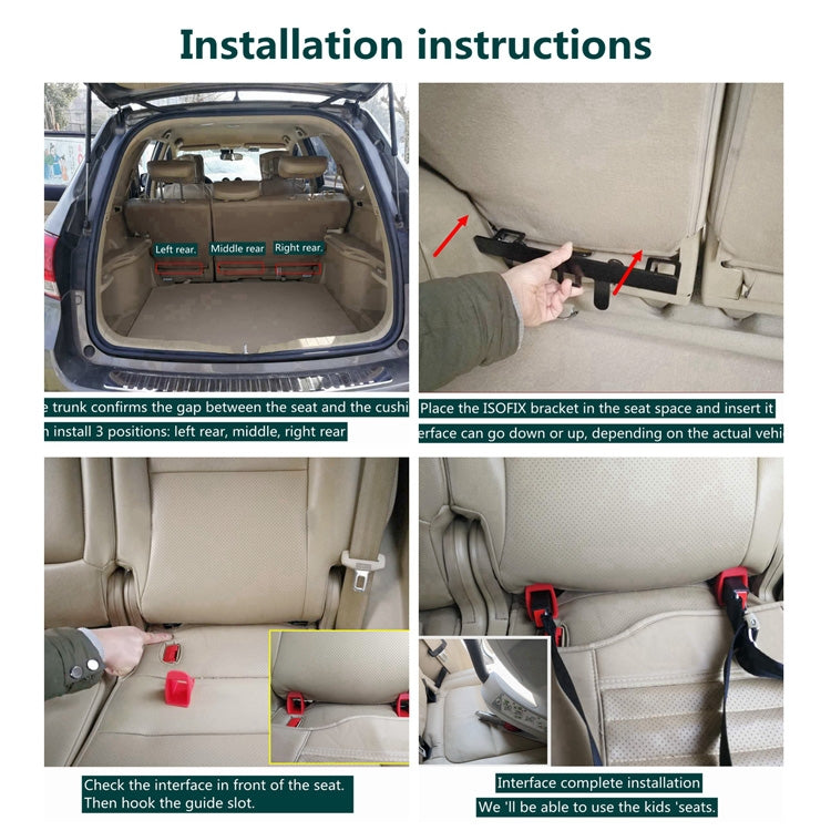 Interfaccia universale ISOFIX per seggiolino bambini ZL-2022