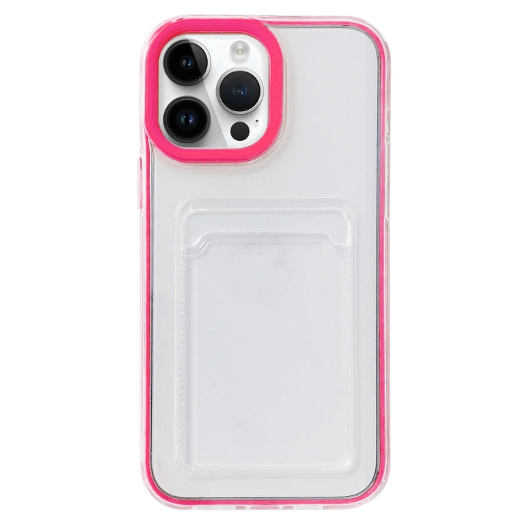 Custodia TPU trasparente 360° con slot carte per iPhone 12/12 Pro