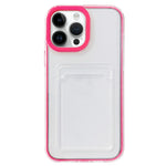 Custodia TPU trasparente 360° con slot carte per iPhone 12/12 Pro
