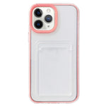 Custodia TPU trasparente 360° con slot carte per iPhone 12/12 Pro