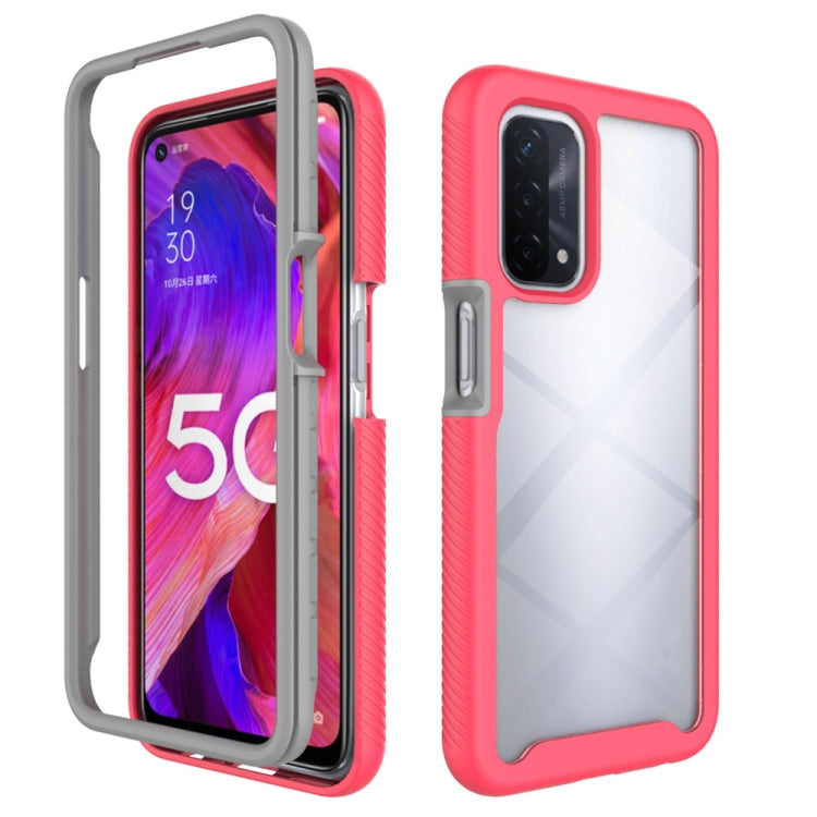 Starry Sky Solid Color Series Custodia protettiva antiurto per PC + TPU, For OnePlus Nord N200 5G