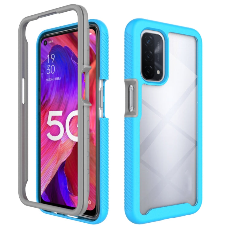 Starry Sky Solid Color Series Custodia protettiva antiurto per PC + TPU, For OnePlus Nord N200 5G