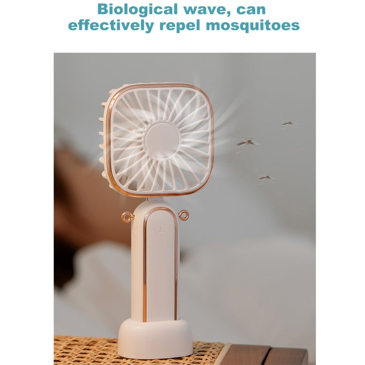 Ventilatore portatile pieghevole USB con repellente zanzare
