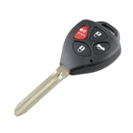 Chiave telecomando auto 4 pulsanti 314MHz per Toyota Corolla