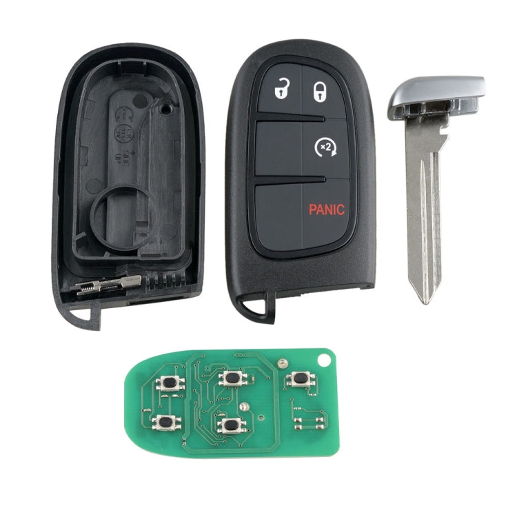 Chiave telecomando auto 4 pulsanti GQ4-54T per Dodge RAM