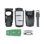 Chiave telecomando auto 3 pulsanti ID48 434MHz per VW Passat