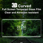 Pellicola in vetro temperato a schermo intero curvo IMAK 3D, For Honor 50, For Honor 50 Pro, For OPPO Reno6 Pro+ 5G
