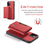 Custodia portafoglio magnetica per iPhone 12 e 12 Pro