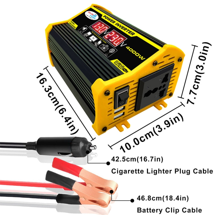 Inverter auto 12V a 110V 300W seconda generazione