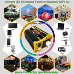 Inverter auto 12V a 110V 300W seconda generazione