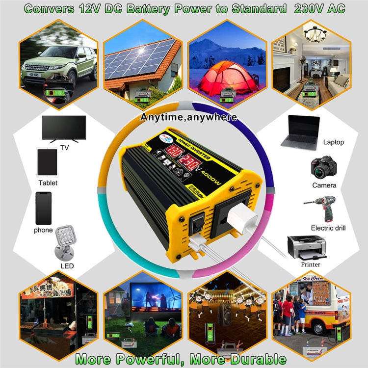 Inverter auto 12V a 110V 300W seconda generazione