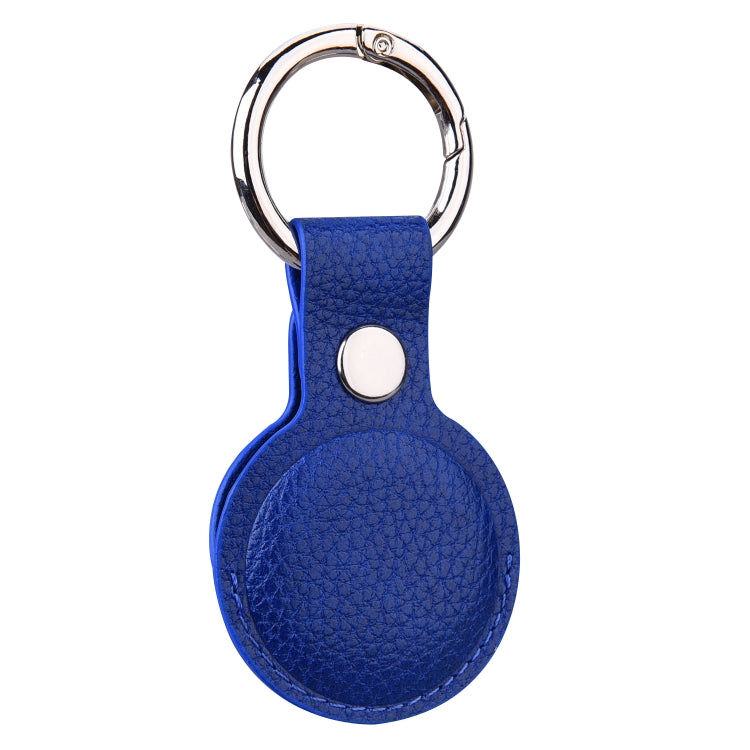 Custodia in pelle con portachiavi per AirTag Apple