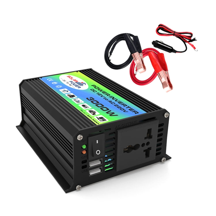 Inverter auto 12V a 220V 3000W con doppia USB