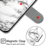 Custodia portafoglio in pelle PU con chiusura magnetica per iPhon