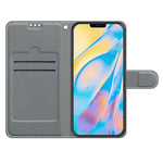 Custodia portafoglio in pelle PU con chiusura magnetica per iPhon