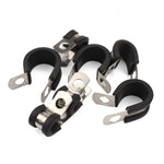 Morsetti per tubi auto in acciaio inox 52 pezzi