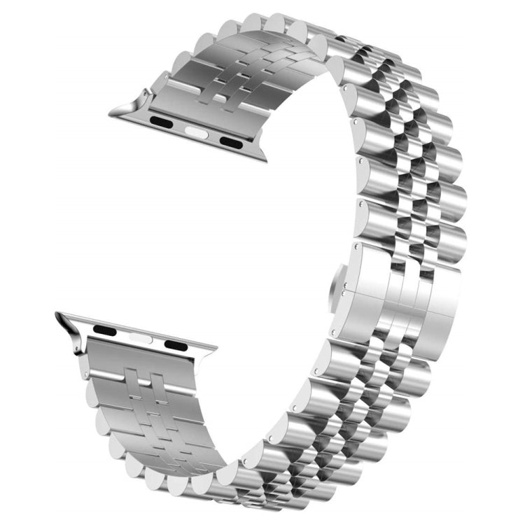 Cinturino in acciaio inox con cinque perline per Apple Watch