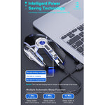 Mouse wireless iMICE G7 Streamer RGB silenzioso ricaricabile